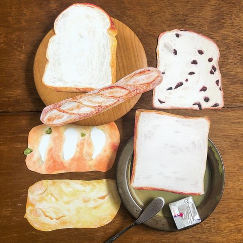 森の石窯パン屋さん人気パンのカードセット