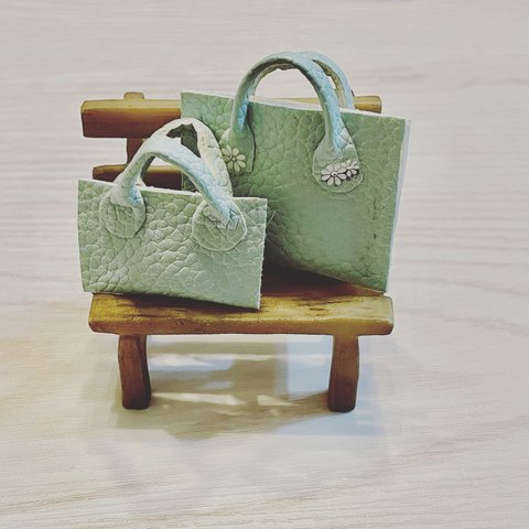 ミニチュアハンドメイド♡ハンドバッグ