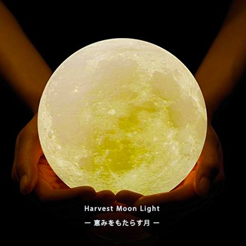 Harvest Moon Light - 恵みをもたらす月 -｜月ライト(大) 