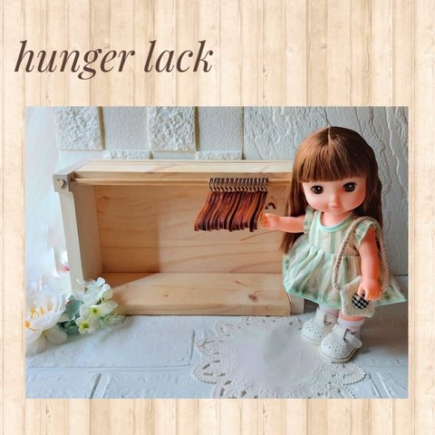 ドールハンガーラック ワードロープ ドールクローゼット 人形遊び  収納 棚 ドール家具