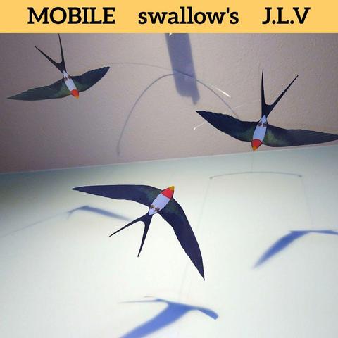  swallow3 モビール ツバメ　つばめ