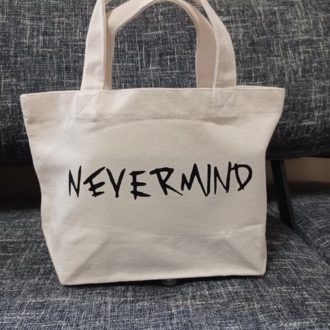 【NEVERMIND】キャンパス生地 ミニバッグ