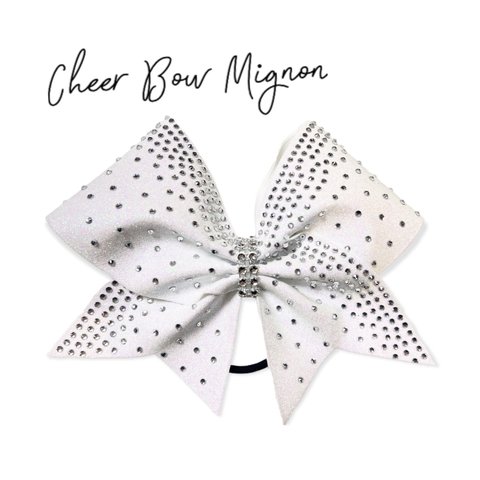 キラキラチアリボン♡CHEER BOW ラインストーンチアボウキーホルダーバッグチャーム