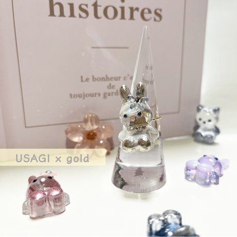 【NEW】USAGI ring  -animal selection-