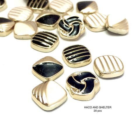 20pcs★glamorous No.12 petit Cabochon（アクリルカボション）