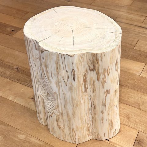 Hinoki Wood Stool No.534