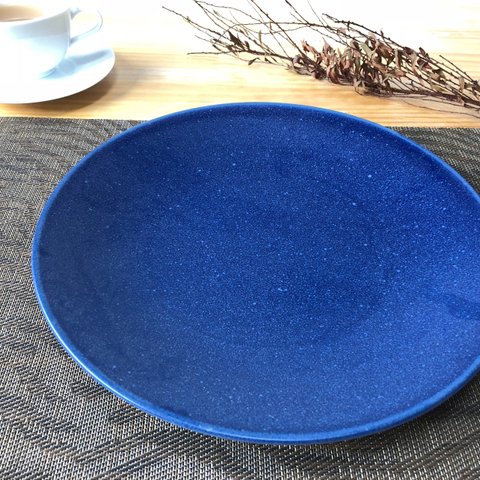27cmディナー皿（藍色）