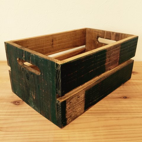 Rusty Wood Box S