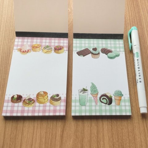 パンケーキとチョコミント☆メモ帳