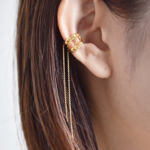 amiage ear cuff/あみあげイヤーカフ