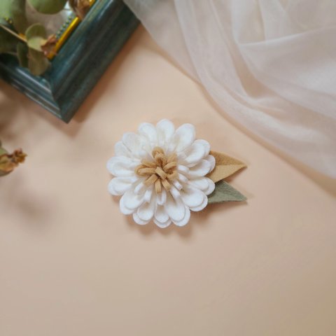 おおきなお花/natural white