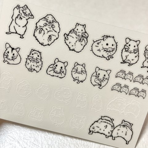 ハム🐹シール　ゴルハム