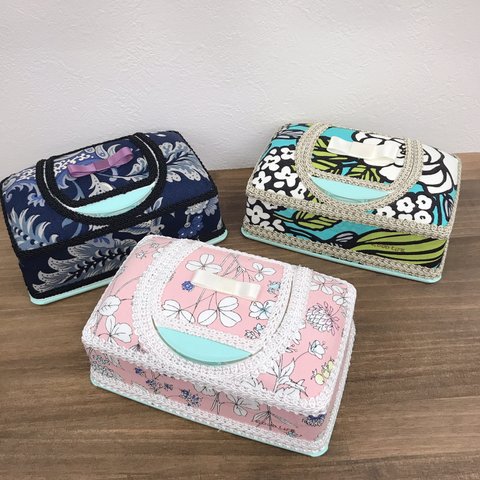 ウエットティッシュケース　カルトナージュ