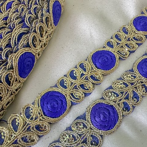 (1m)インド刺繍リボン