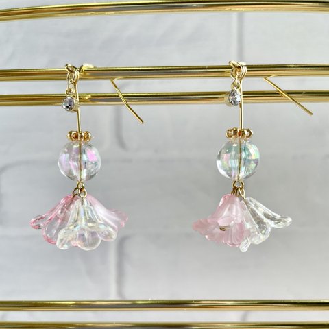 fairy-princessのピアス・イヤリング　〜pink〜