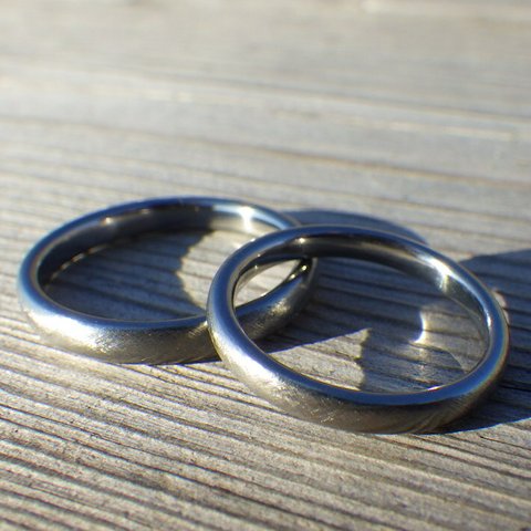 【金属アレルギー対応】 ずっと着け続けられる着け心地の良さ・ハフニウムの結婚指輪
