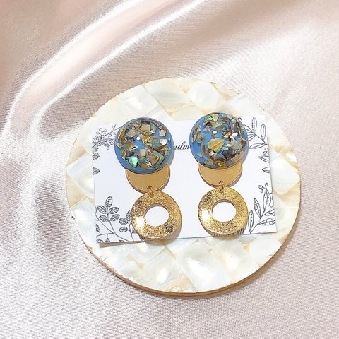 〘 #19 〙大ぶり ガーリーピアス