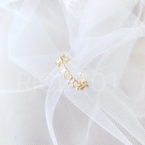 指輪#RL2、リングセット、サイズフリー、結婚式、ブライダル、着物、ドレス