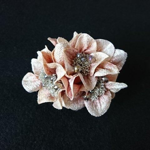 velvet petal corsage ( モーヴピンク )