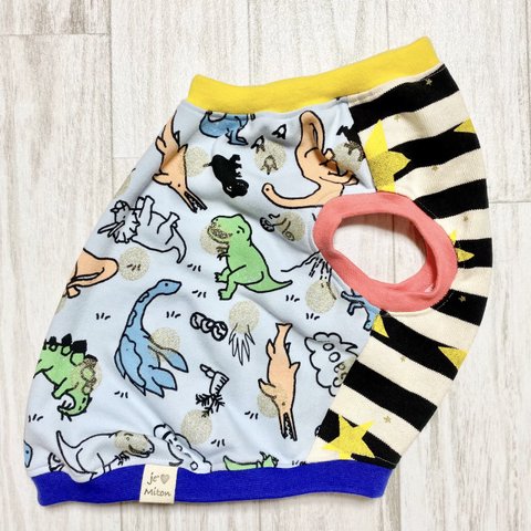 【Mサイズ・完成品】★だいなそー🦖ブルー★