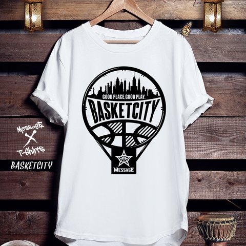 バスケTシャツ「BASKETCITY」