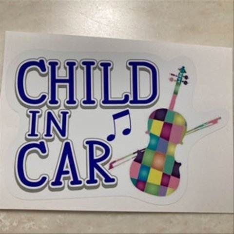 車用ステッカー(Child In Car)