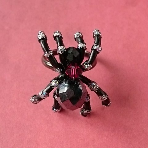 再ハロウィン 蜘蛛の指輪「夜の女王」