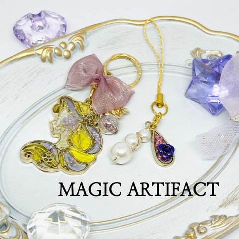 レジン✧キーホルダー✧ストラップ♡塔の上のラプンツェルのストーリー♢