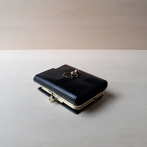 【　20%off　】GAMAGUCHI  mini wallet   black