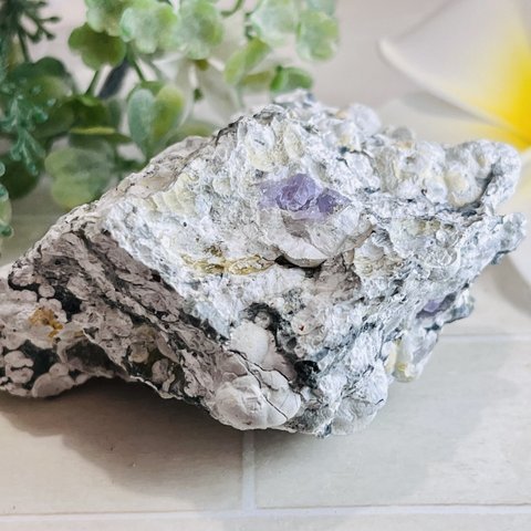 かぐや姫水晶☪︎⋆˚ 福島県産　アメジスト　紫水晶　ラフストーン　原石
