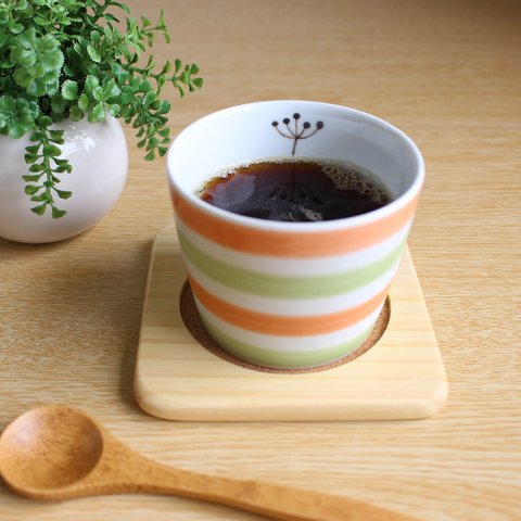 【波佐見焼】【そばちょこ】cawaicup きのみ