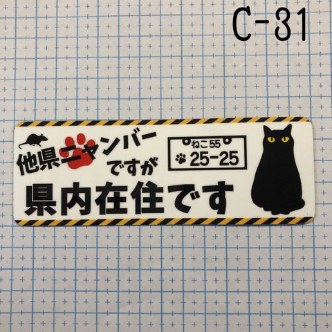 ★チャリティー★ ◆お留守番猫（短毛）◆他県ニャンバーだけど県内在住です*C31