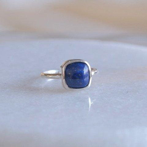 lapis lazuli ring　ラピスラズリ シルバーリング　silver925 