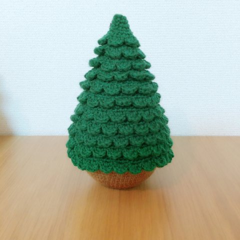 ☆毛糸のクリスマスツリー(小)☆