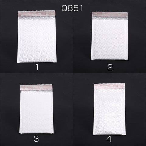 送料無料  12個  梱包資材 クッション封筒 バブル封筒 テープ付き ホワイト （12ヶ）  Q851-3