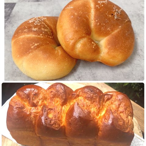 【送料無料】朝食セット(まーすパン6個＆モーモー食パン1斤)