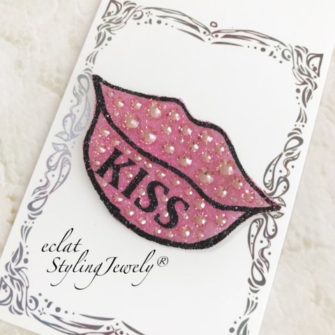 【リピorフィット】KISS❤︎唇アクセサリー キスマーク リップマーク 貼ってはがせるデコシール 