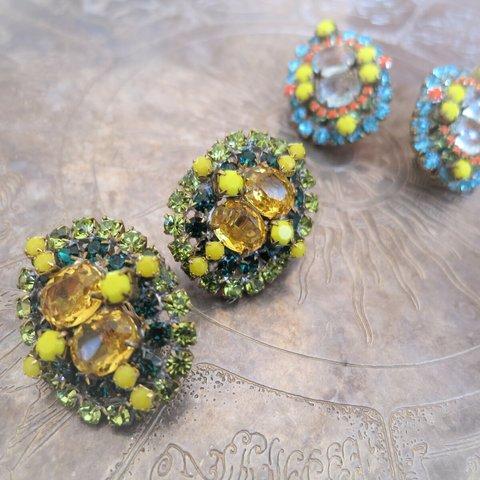 ヴィンテージイヤリング vintage earrings <ER-RBylgr>