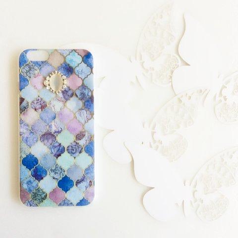 限定販売✴︎Blue Purple iPhone6,6s  送料無料✴︎ソフトお素材✴︎Exotic purple iPhone  case