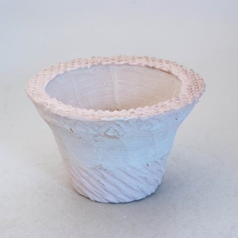 陶器製　多肉植物の欲しがる植木鉢 IBLcd-ピンク6418