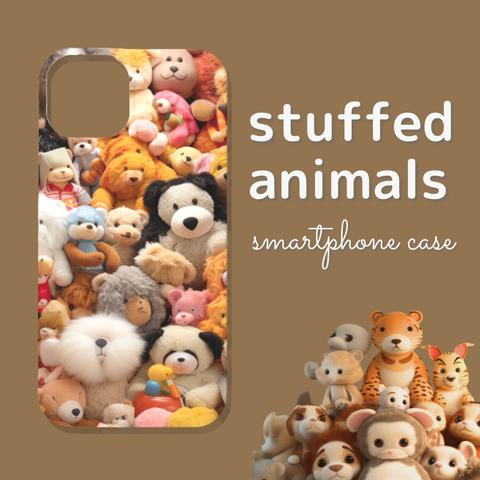 stuffed animals スマホケース