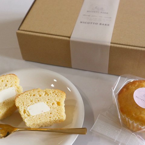 イチ推し♡低糖質・グルテンフリー クリームチーズinマフィン 塩バター〜 6個セット〜