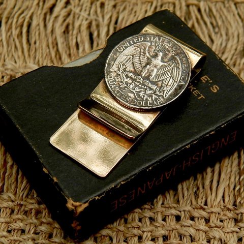 ＃M4  USA Coin Money Clip