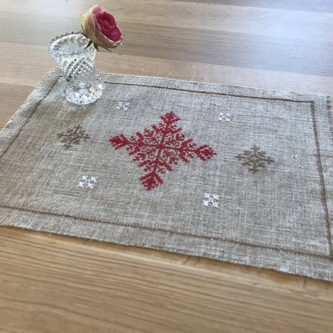 モロッコ刺繍　テーブルマット