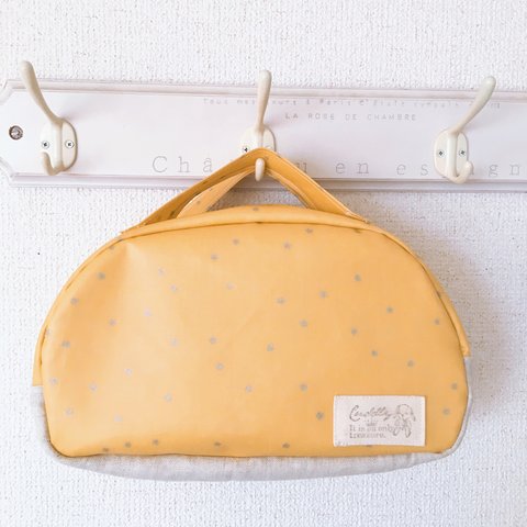 miniボストンbag ＊イエロー