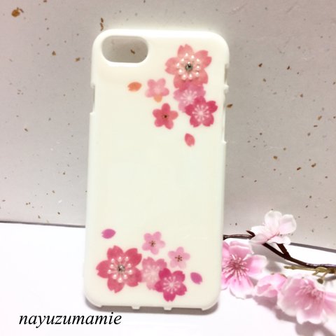 ＊桜＊iPhone6,6sソフトケースW【29】