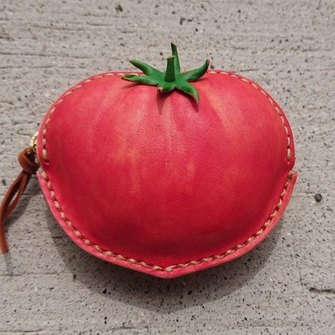 トマトのミニポーチ