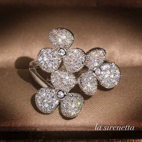 受注製作 ＊ clover trefoil ring