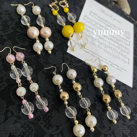 【SALE】「◯⚪︎◯⚪︎」ピアス・イヤリング