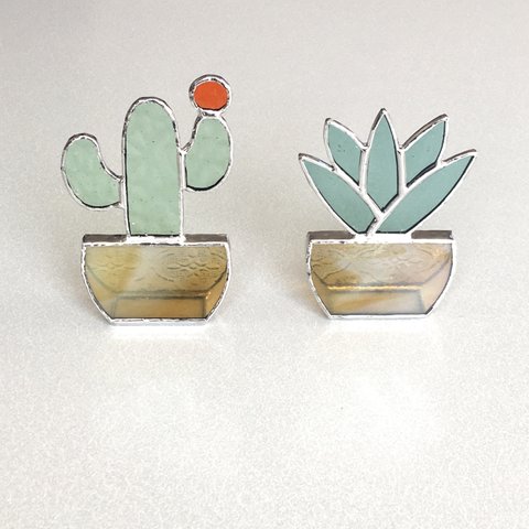 【SABOTEN 】〜glass cactus set〜 #2